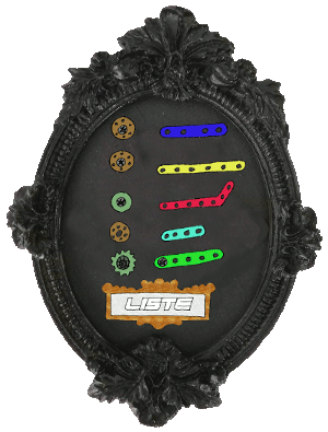 La liste comme l'une de nos curiosités